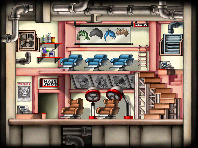 커닝시티헤어샵